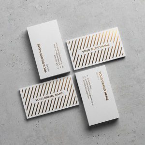 Name Card Ép Kim